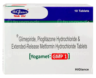 Yogamet Gmp 1 Tablet 10