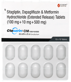 Ctasorin Dm 100/10/500 Tablet 10