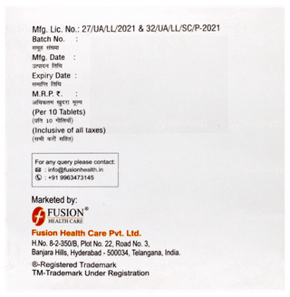 Ctasorin Dm 100/10/500 Tablet 10