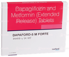 Dapaford 5 M Forte Tablet Er 15 Dapaford 5 M Forte Tablet Er 15