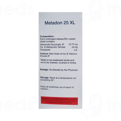Metadon 25 Xl Tablet 10 Metadon 25 Xl Tablet 10
