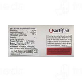 Qsart B 50 MG Tablet 10