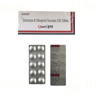 Qsart B 50 MG Tablet 10