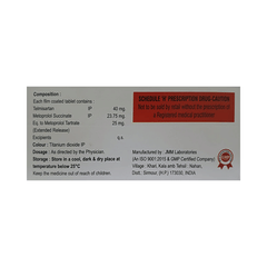 Arosarten M 25 Mg Tablet 10 Arosarten M 25 Mg Tablet 10