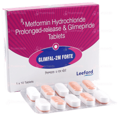 Glimfal 2 M Forte Tablet Pr 10