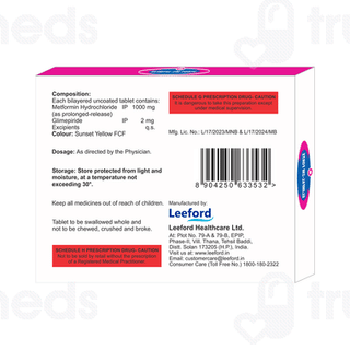 Glimfal 2 M Forte Tablet Pr 10
