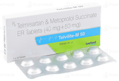 Telvilite M 50 MG Tablet 10