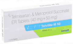 Telvilite M 50 MG Tablet 10
