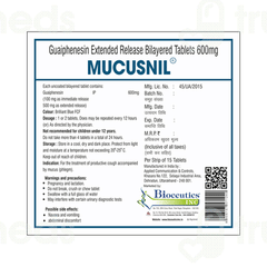 Mucusnil Tablet 15