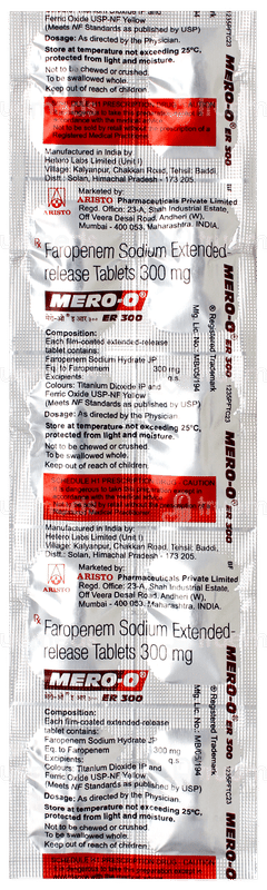 Mero O Er 300 Tablet 10