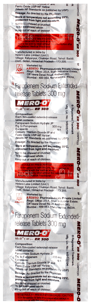 Mero O Er 300 Tablet 10