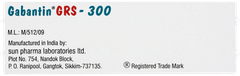 Gabantin Grs 300 Tablet 10