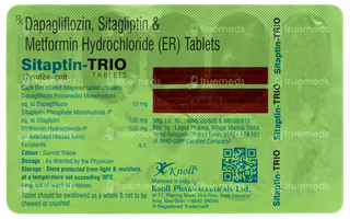 Sitaptin Trio Tablet 10