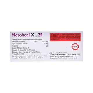 Metoheal Xl 25 Tablet 10