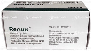 Alfunux 10 Tablet Pr 10