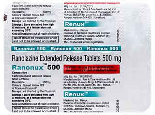 Ranonux 500 Tablet 10