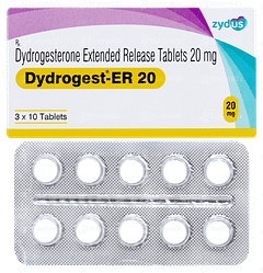 Dydrogest Er 20 Tablet 10