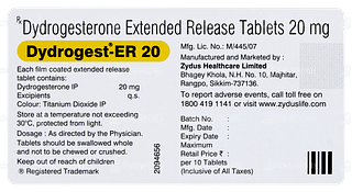 Dydrogest Er 20 Tablet 10