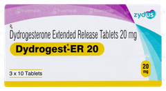 Dydrogest Er 20 Tablet 10 Dydrogest Er 20 Tablet 10