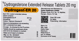 Dydrogest Er 20 Tablet 10