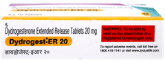 Dydrogest Er 20 Tablet 10 Dydrogest Er 20 Tablet 10