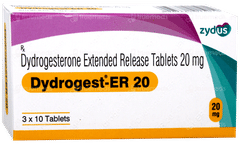 Dydrogest Er 20 Tablet 10 Dydrogest Er 20 Tablet 10