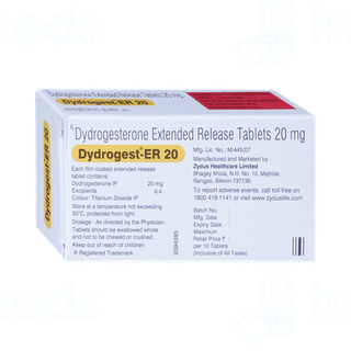Dydrogest Er 20 Tablet 10