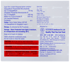 Glidapa 3d 10/100/500 Er Tablet 15