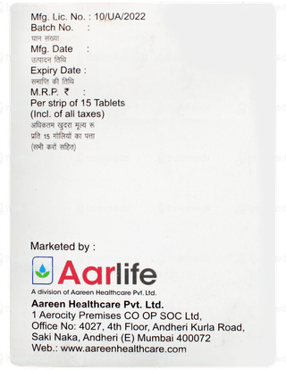 Sulidapa Sm 10/100/1000 Tablet 15