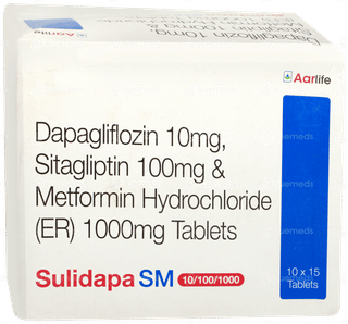 Sulidapa Sm 10/100/1000 Tablet 15