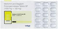 Sitaford 100 M Forte Sr Tablet 15