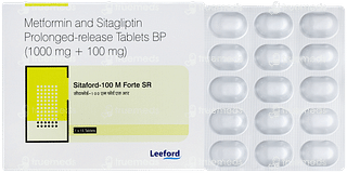 Sitaford 100 M Forte Sr Tablet 15