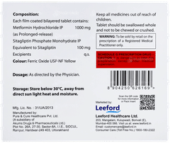 Sitaford 100 M Forte Sr Tablet 15