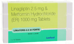 Linaford 2.5 M Forte Tablet 10 Linaford 2.5 M Forte Tablet 10