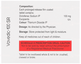 Vovedic 100 Sr Tablet 10