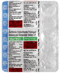 Glimer M 0.5 Tablet 15