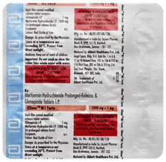 Glimer M 1 Forte Tablet 15