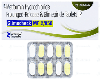 Glimecheck Mf 2/850 Tablet 10