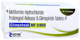 Glimecheck Mf 2/850 Tablet 10