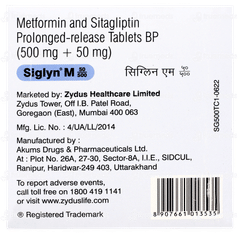 Siglyn M 50/500 Tablet Pr 10