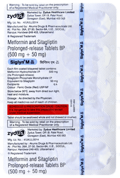 Siglyn M 50/500 Tablet Pr 10