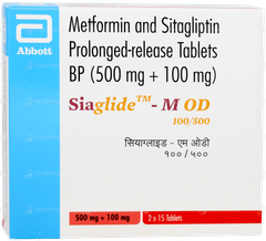 Siaglide M Od 100/500 Tablet 15