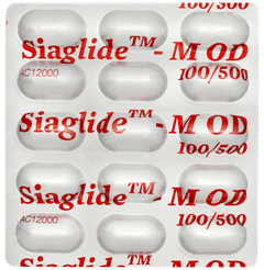 Siaglide M Od 100/500 Tablet 15