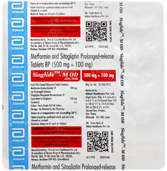 Siaglide M Od 100/500 Tablet 15