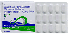 Glidapa 3d 10/100/1000 Er Tablet 15