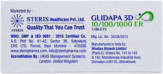 Glidapa 3d 10/100/1000 Er Tablet 15