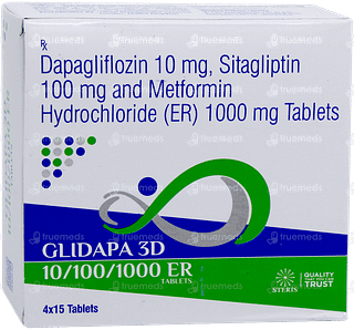 Glidapa 3d 10/100/1000 Er Tablet 15
