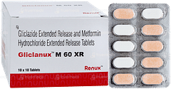 Gliclanux M 60 Xr Tablet 10 Gliclanux M 60 Xr Tablet 10