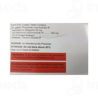 Msn Sita M Er 50/500 Tablet 10