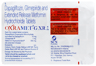 Oxramet G Xr 10/1/500 Tablet 7